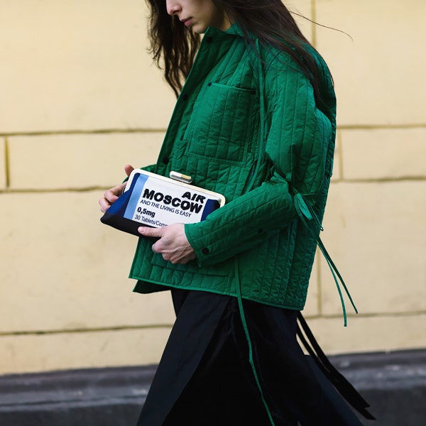Streetstyle на Неделе моды Mercedes-Benz в Москве