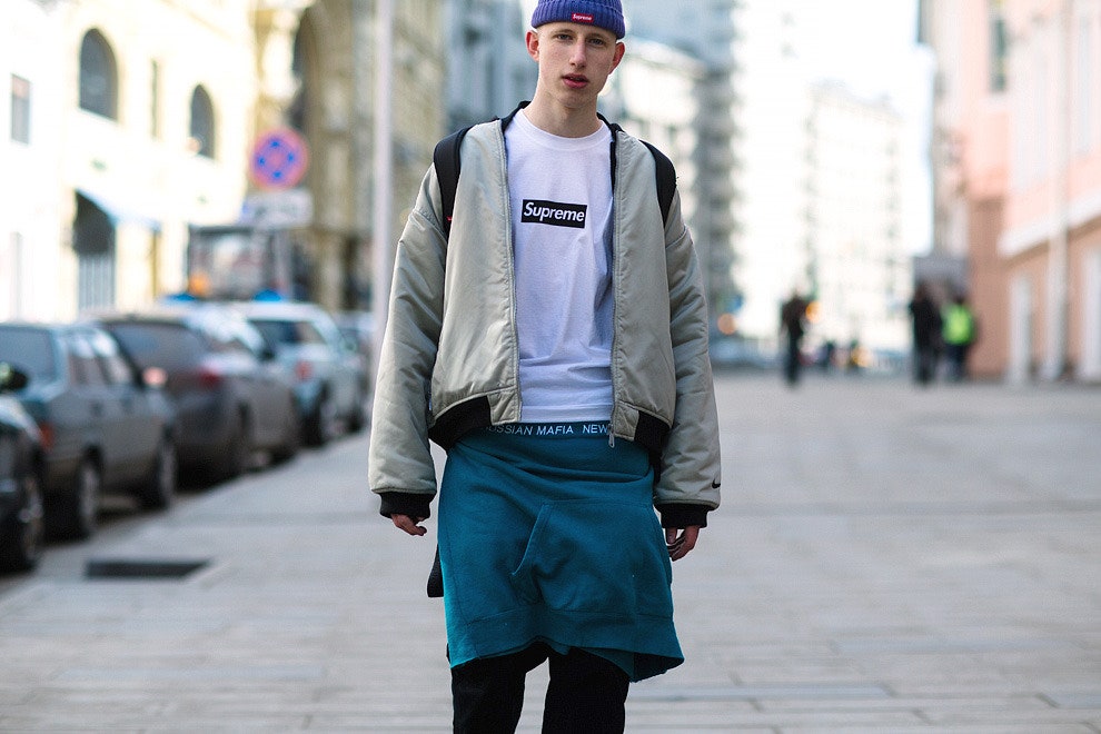 Streetstyle на Неделе моды MercedesBenz в Москве