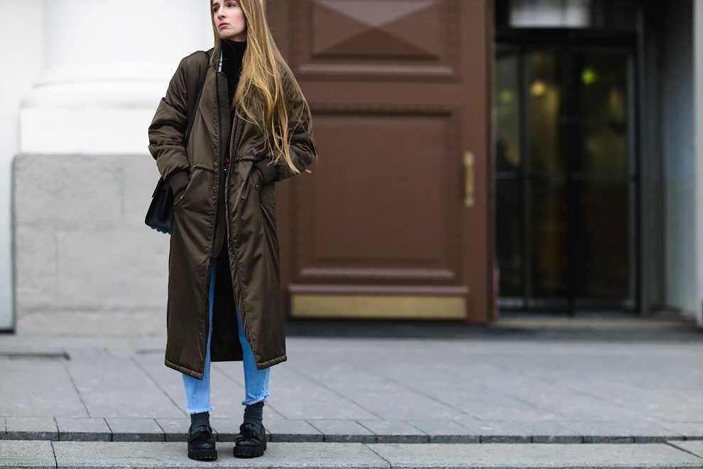 Streetstyle на Неделе моды MercedesBenz в Москве