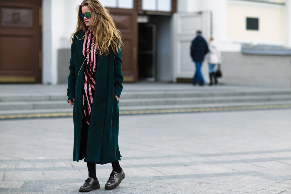 Streetstyle на Неделе моды MercedesBenz в Москве