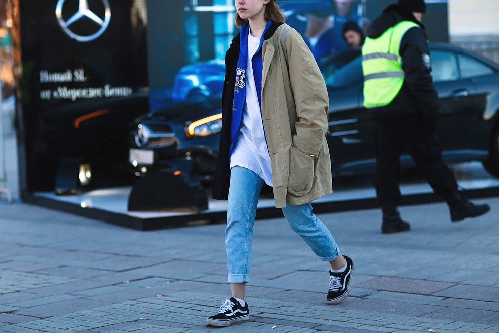 Streetstyle на Неделе моды MercedesBenz в Москве