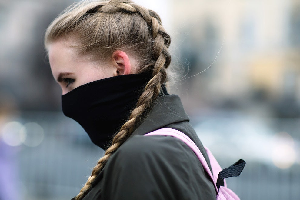 Streetstyle на Неделе моды MercedesBenz в Москве