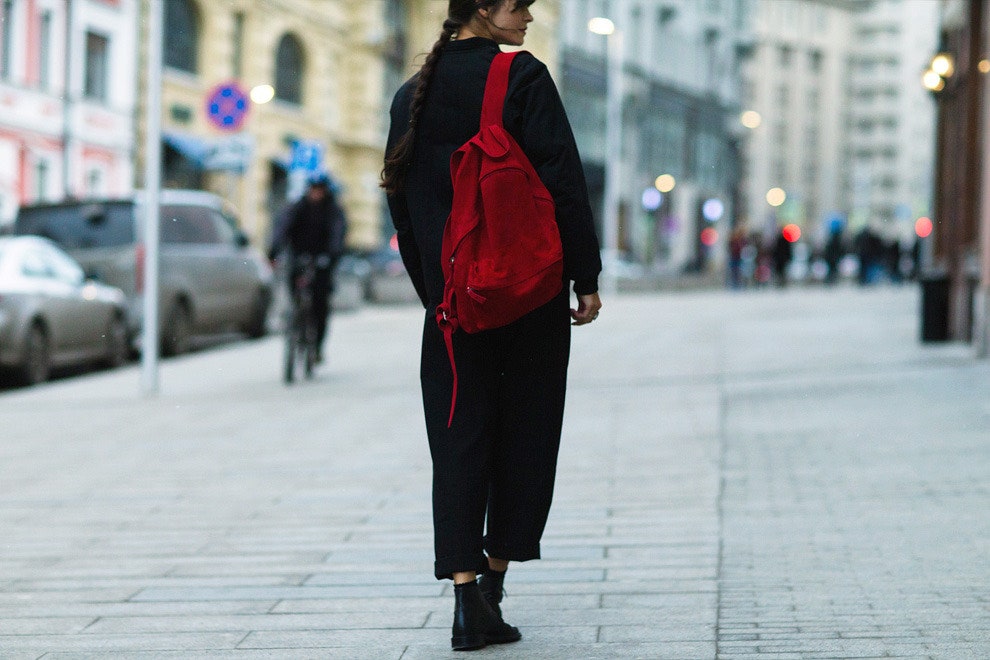 Streetstyle на Неделе моды MercedesBenz в Москве