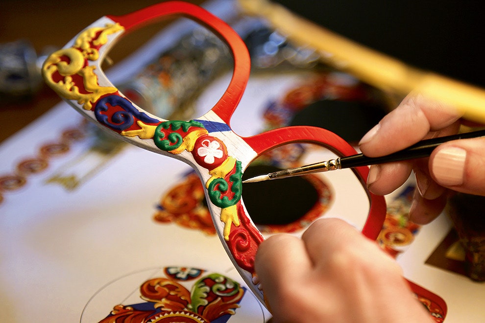 Очки Dolce  Gabbana — от палящего сицилийского солнца