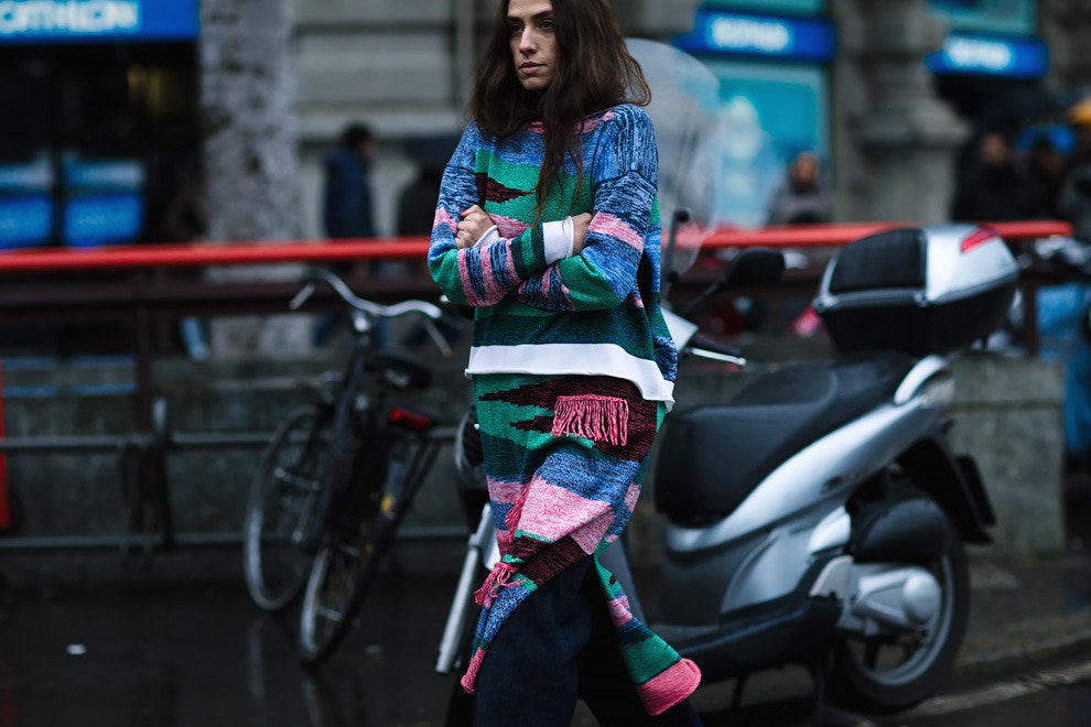 Streetstyle на Неделе моды в Милане. Часть 3