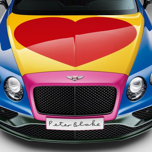 Основатель британского поп-арта Питер Блейк «разрисовал» Bentley