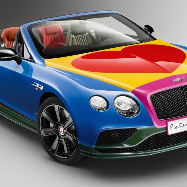 Основатель британского поп-арта Питер Блейк «разрисовал» Bentley