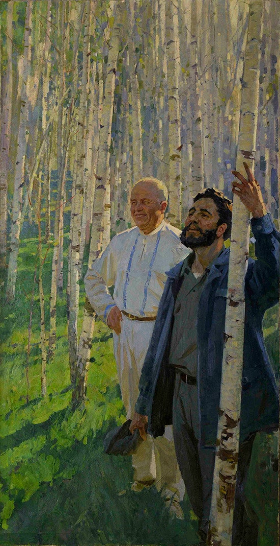 «Всегда современное. Искусство XXXXI вв.» ретроспектива отечественного искусства на ВДНХ | Vogue
