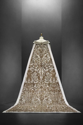 Свадебное платье Chanel Couture осеньзима 2014. Фото The Metropolitan Museum of Art.