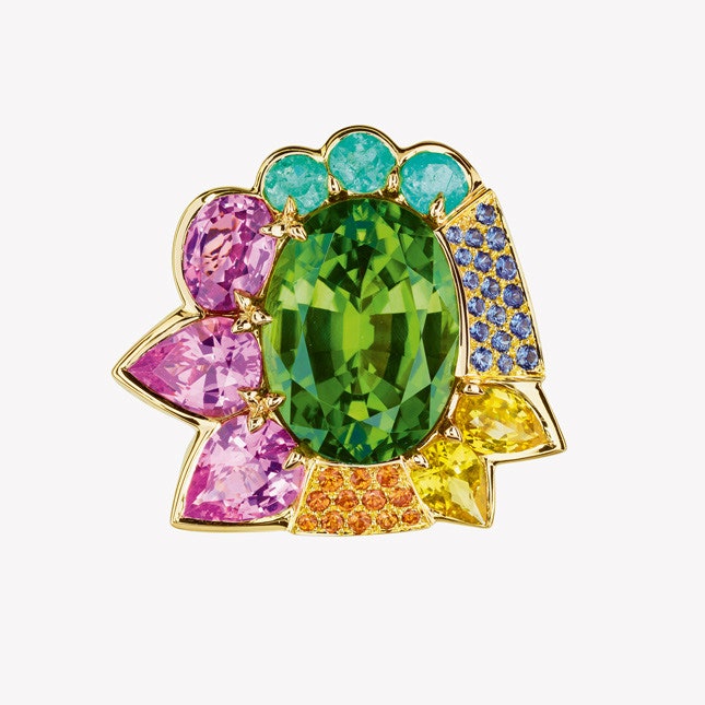 Редкие самоцветы в новой коллекции драгоценностей Dior Granville