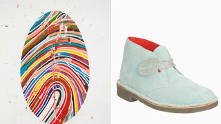 65летие Desert Boot Clarks празднует сотрудничая с художниками