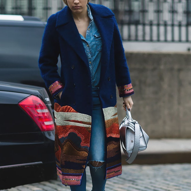 Streetstyle на Неделе моды в Нью-Йорке. Часть 4