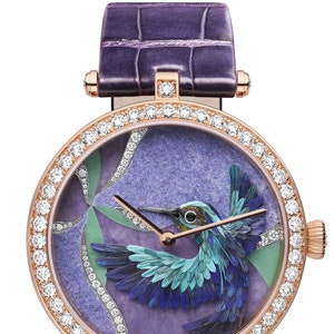 Oiseaux Enchantes &- новые драгоценные часы Van Cleef & Arpels