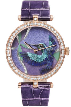 Oiseaux Enchantes — новые драгоценные часы Van Cleef  Arpels