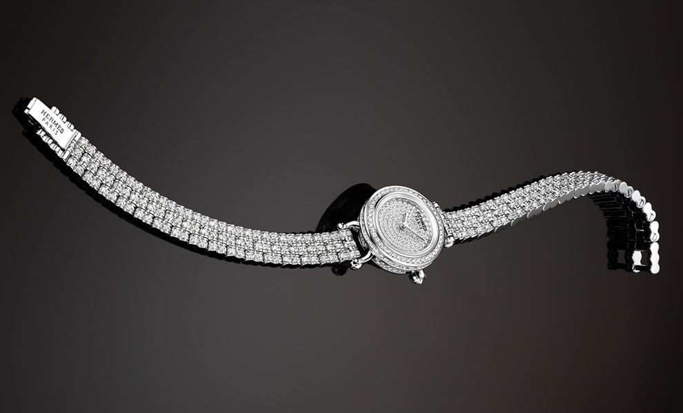 Новые ювелирные часы Hermès