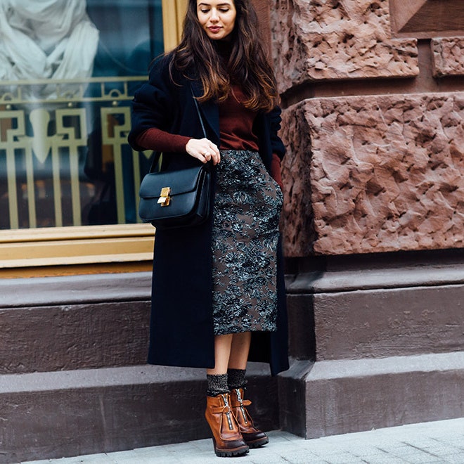 Streetstyle на Mercedes-Benz Fashion Week Russia, часть 1