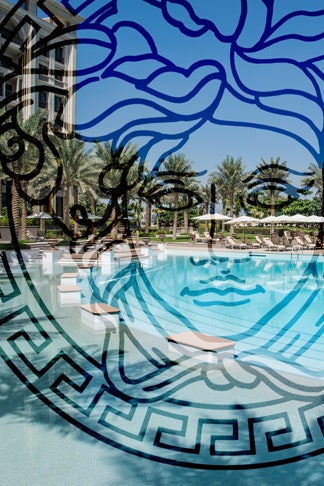 Palazzo Versace Dubai отель в Дубае с интерьерами оформленными Донателлой Версаче | Vogue