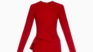 Алые платья для встречи 2016 года Красной Огненной Обезьяны | Tatler
