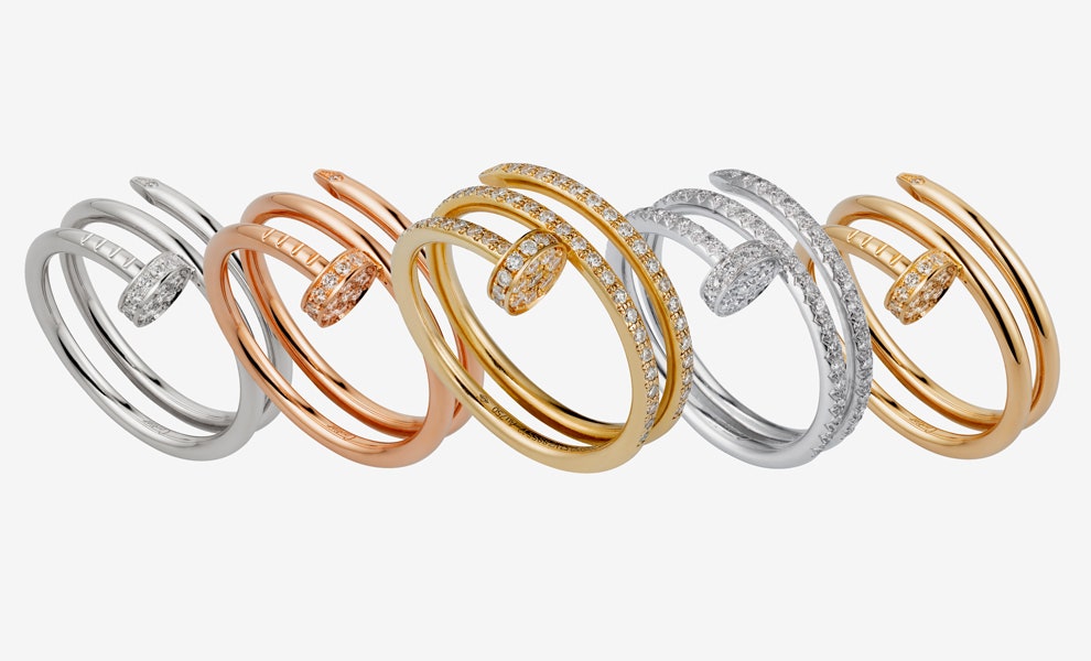 Cartier кольца и браслеты