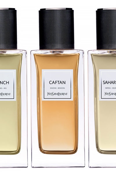 YSL выпустил новые ароматы унисекс Saharienne Tuxedo Trench Caftan Caban | Vogue