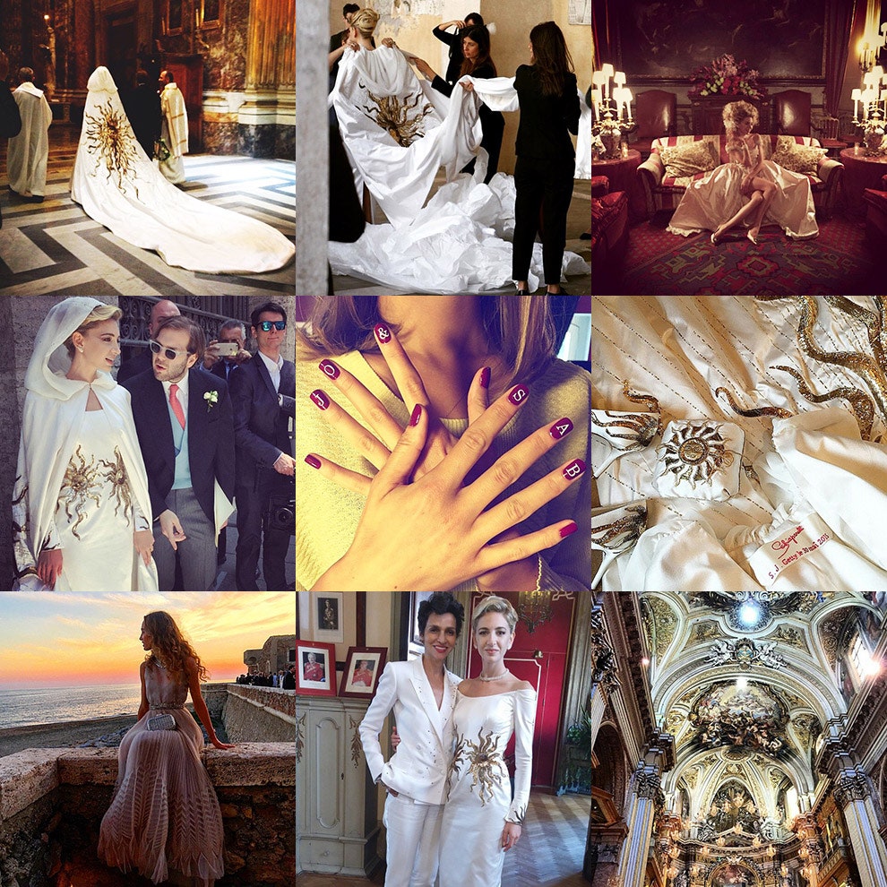 5 главных свадеб этих выходных в Instagram