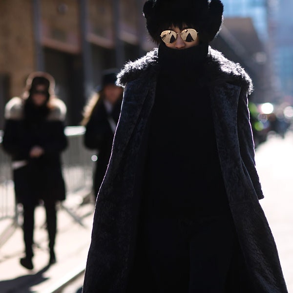 Streetstyle на Неделе моды в Нью-Йорке. Часть 2