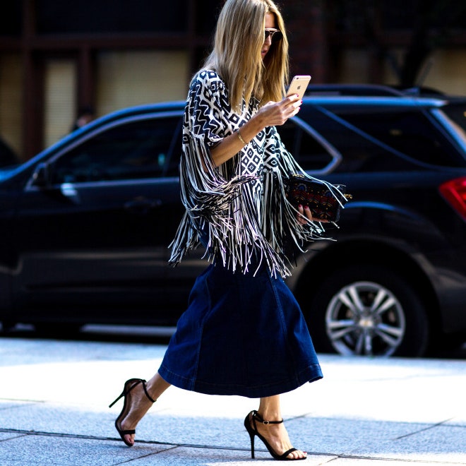 Street style на Неделе моды в Нью-Йорке. Часть 4