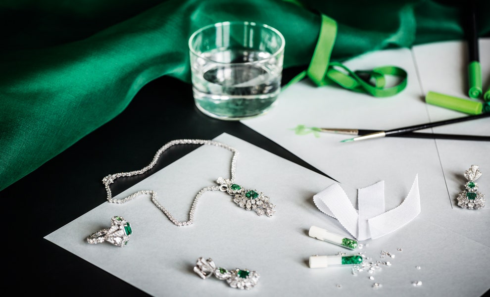 Бриллиантовый шелк новая коллекция драгоценностей Soie Dior