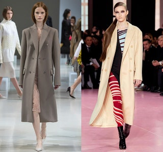 Слева — Nina Ricci справа — Christian Dior.