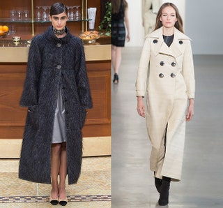 Слева — Chanel справа — Calvin Klein.