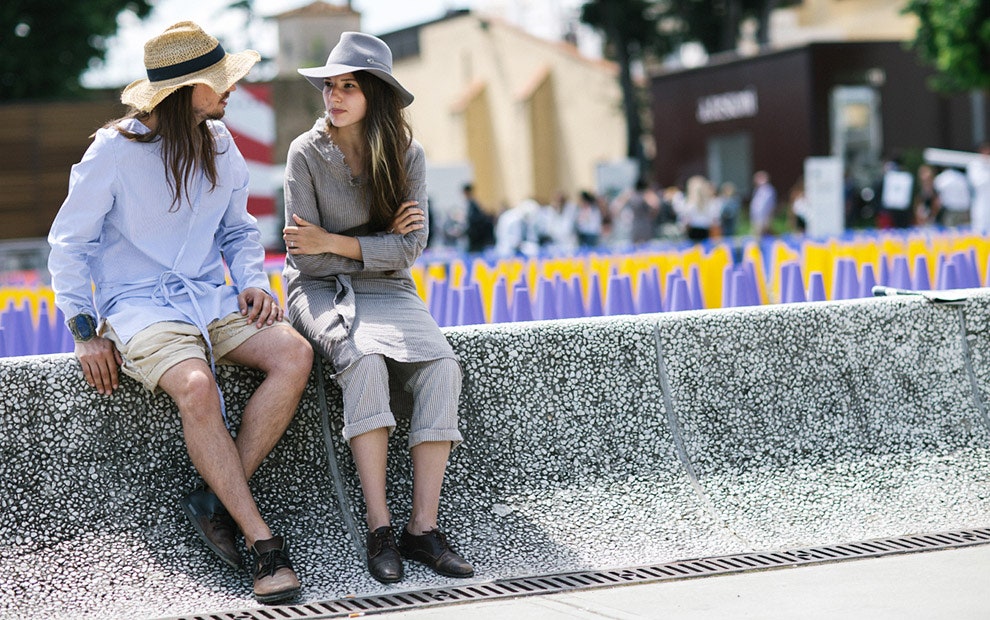 Уличная мода фото с выставки Pitti Uomo 2016 во Флоренции