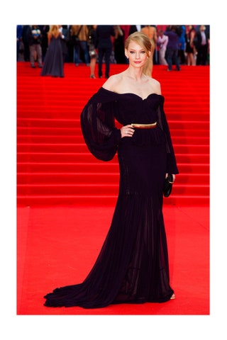 Светлана Ходченкова в Jean Paul Gaultier Couture и украшениях Bulgari.