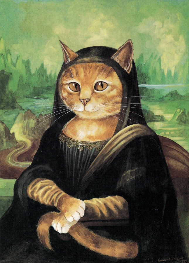 Книга репродукций Cats Galore A Compendium of Cultured Cats кошки в шедеврах живописи | Vogue