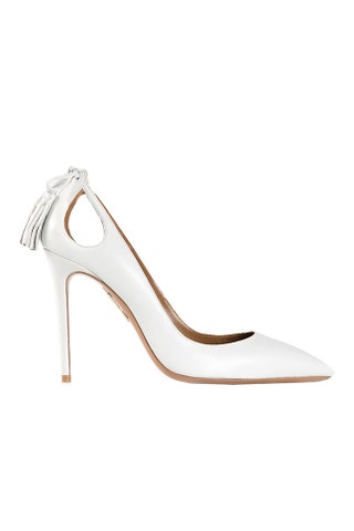 Aquazzura 40470 рублей на farfetch.com.