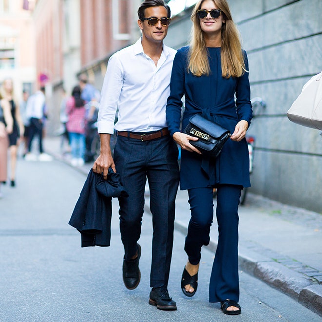 Streetstyle на Неделе моды в Копенгагене