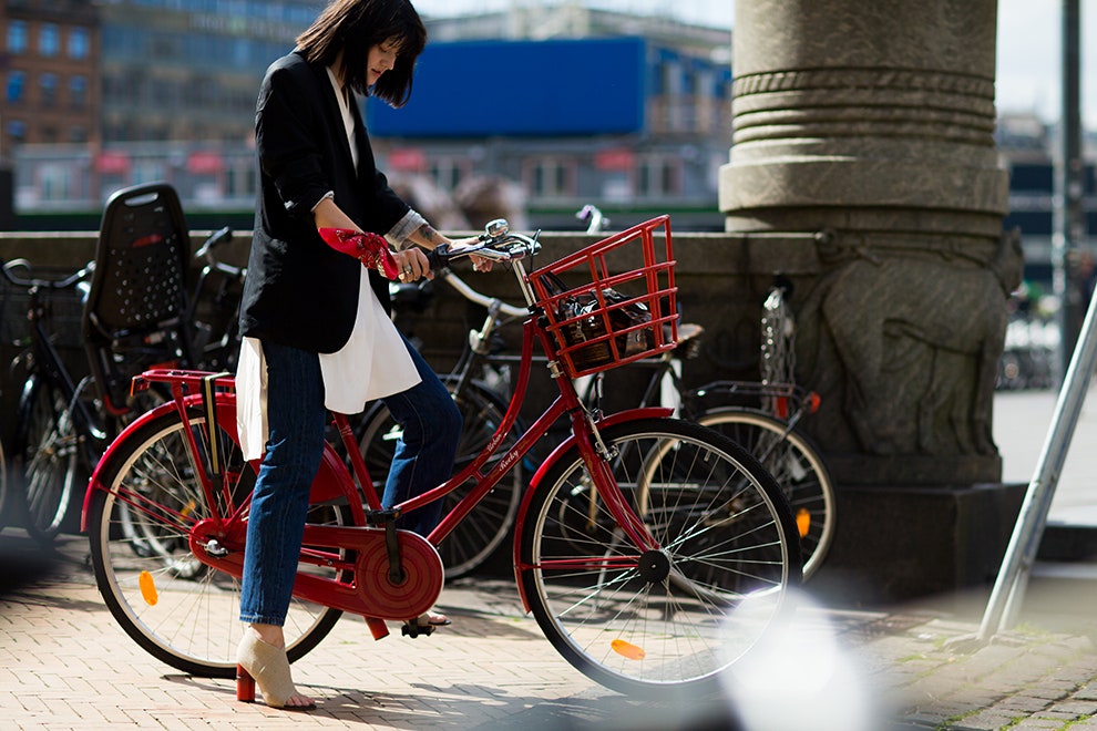Streetstyle на Неделе моды в Копенгагене