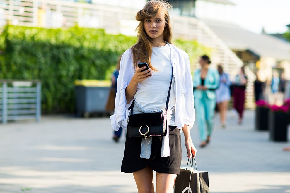 Streetstyle на Неделе моды в Копенгагене