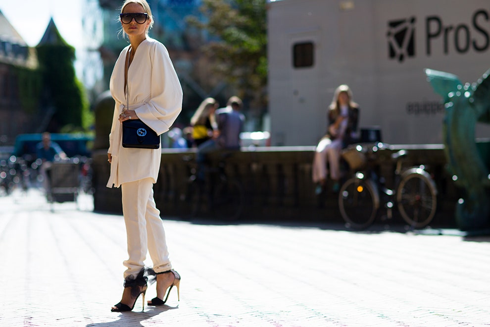 Streetstyle на Неделе моды в Копенгагене