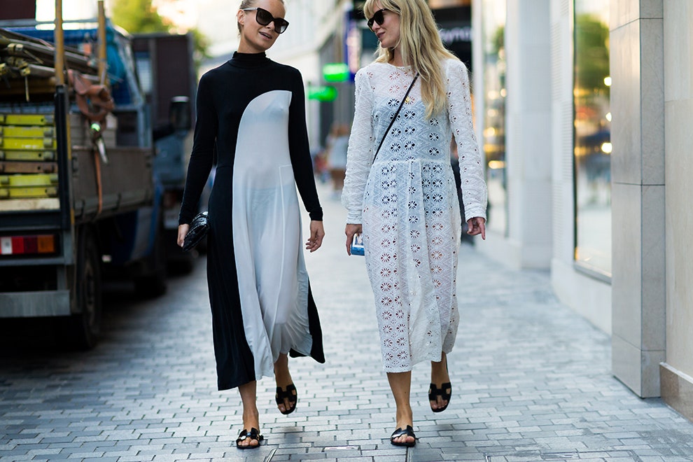 Streetstyle на Неделе моды в Копенгагене