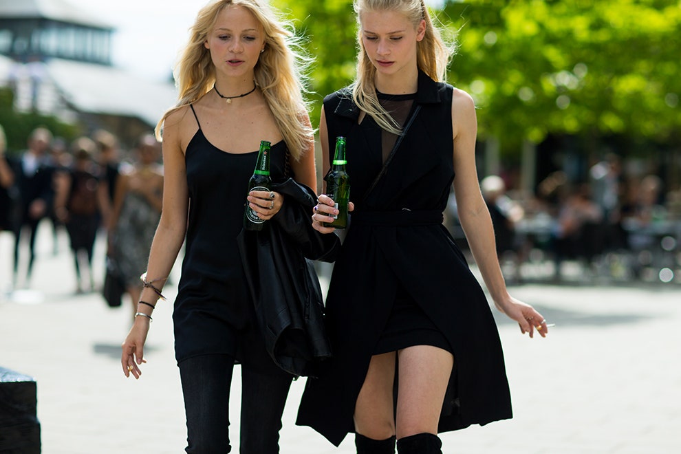 Streetstyle на Неделе моды в Копенгагене