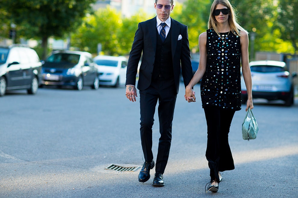 Streetstyle на Неделе моды в Копенгагене