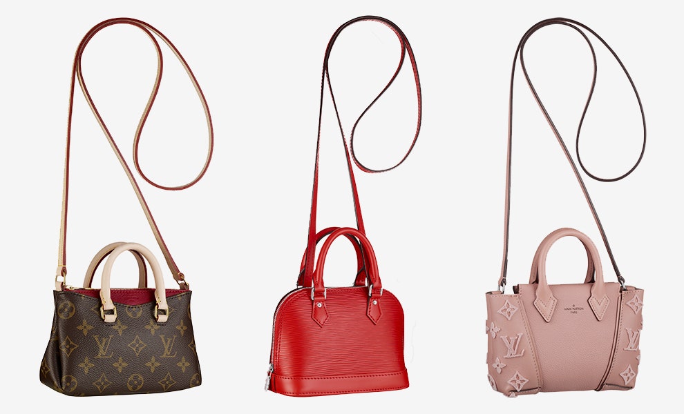 Капсульная коллекция микроскопических сумок Louis Vuitton
