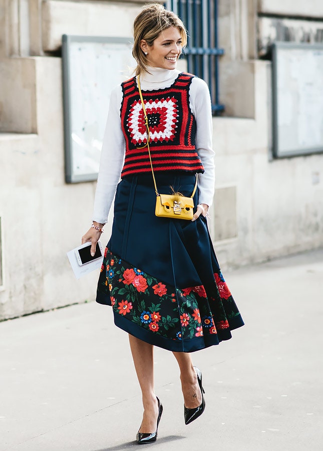 Streetstyle на Неделе моды в Париже. Часть 1