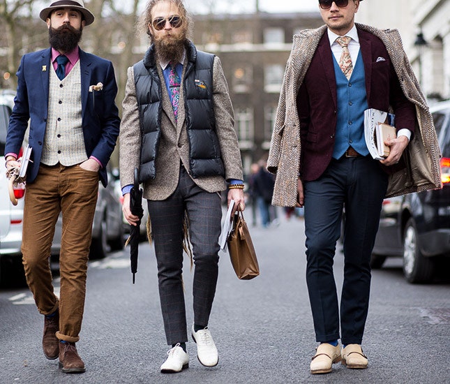 Streetstyle на Неделе мужской моды в Лондоне. Часть 3