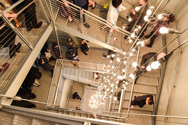Гости открытия нового здания музея Whitney Museum of American Art