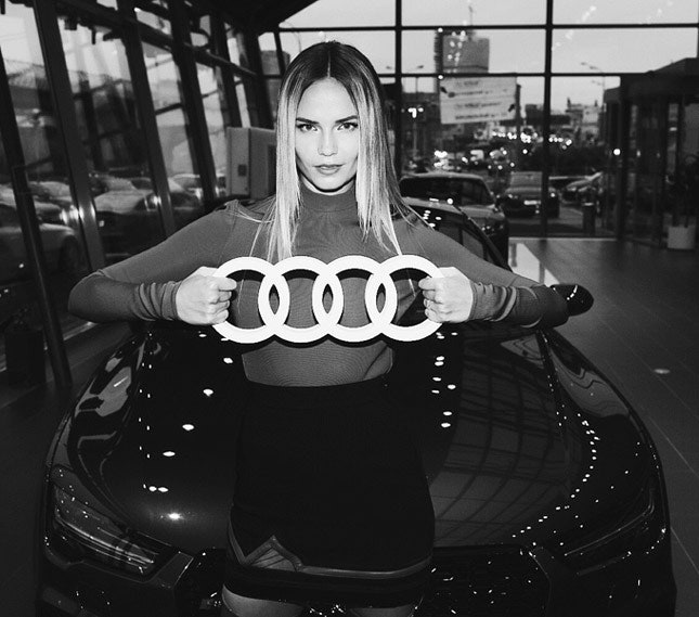 FNO 2015 Наташа Поли в гостях у Audi