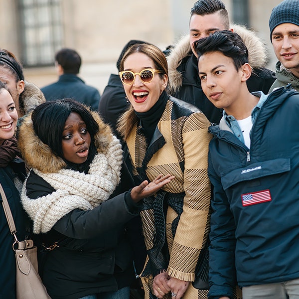 Streetstyle на Неделе моды в Париже. Часть 3
