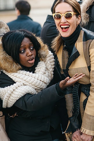 Streetstyle на Неделе моды в Париже. Часть 3