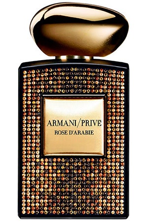 Духи Armani Priv в лимитированной версии Rose d'Arabie Limited Edition Swarovski | Vogue