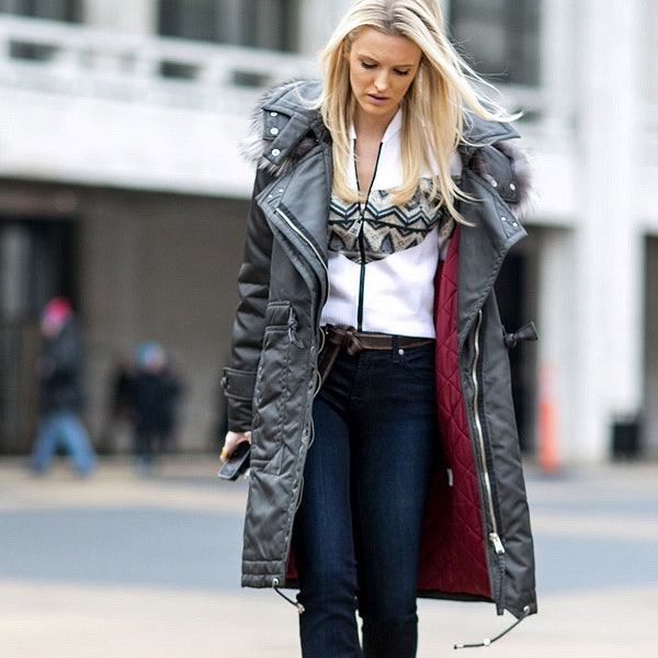 Streetstyle на Неделе моды в Нью-Йорке. День 1